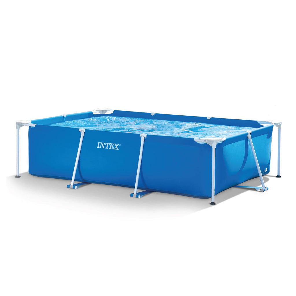 INTEX Metal Frame" Pool rechteckig Aufstellpool