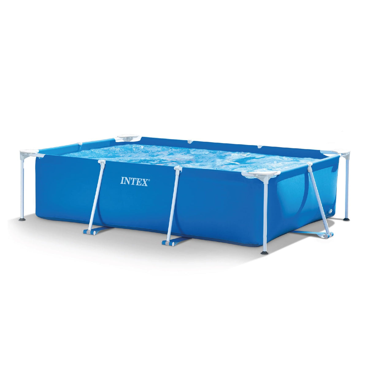 INTEX Metal Frame" Pool rechteckig Aufstellpool