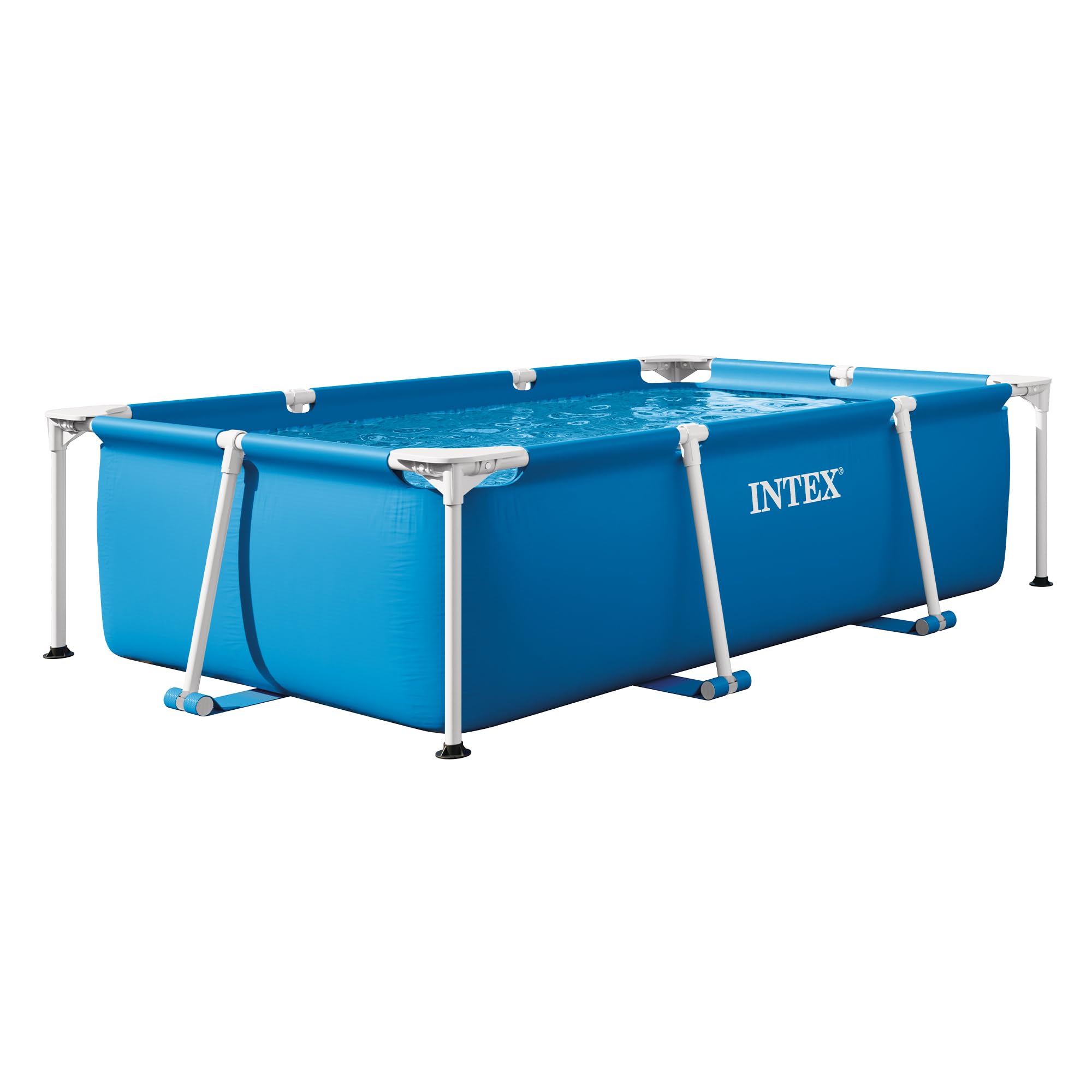 INTEX Metal Frame" Pool rechteckig Aufstellpool