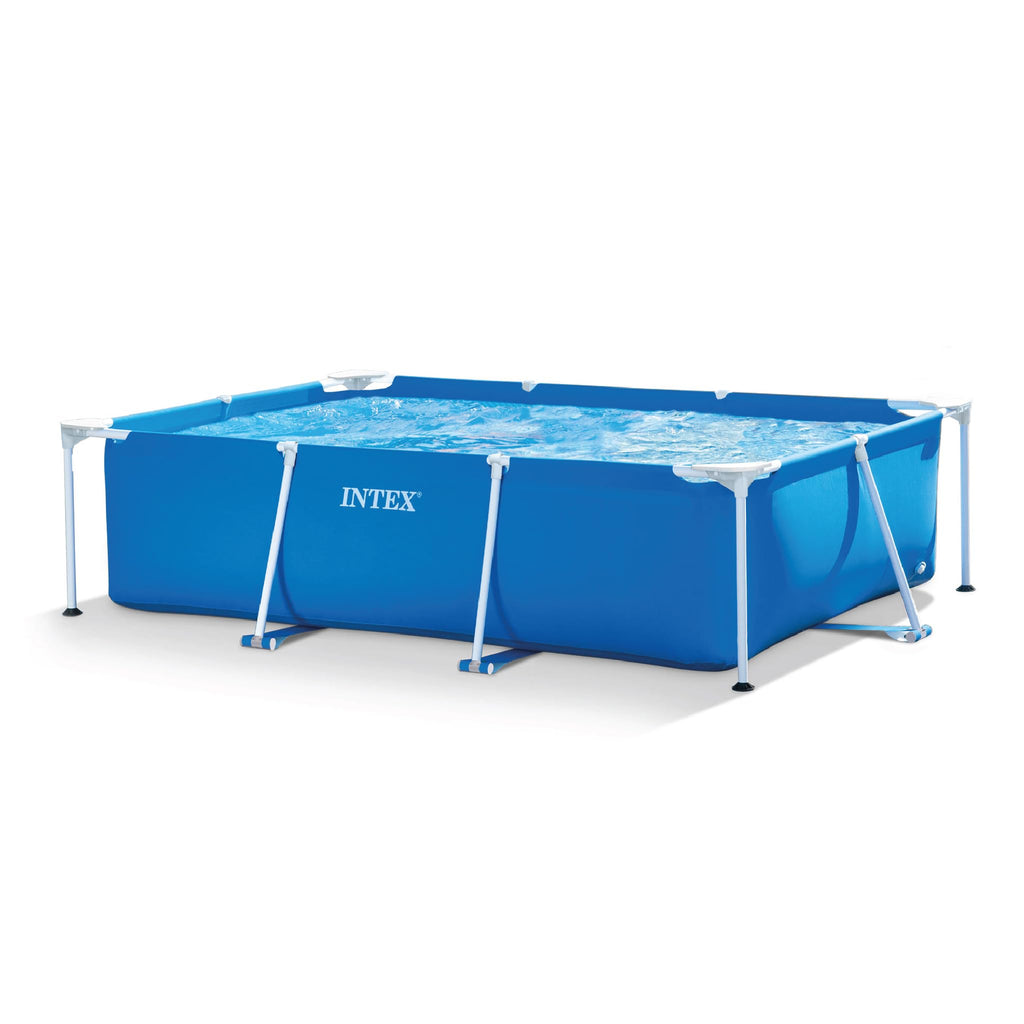INTEX Metal Frame" Pool rechteckig Aufstellpool